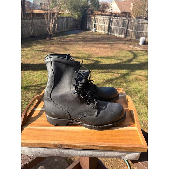 Altama All Leather Combat Boot Black 10 Inch Altama Vintage All Leather Combat Boots Men\'s 9W